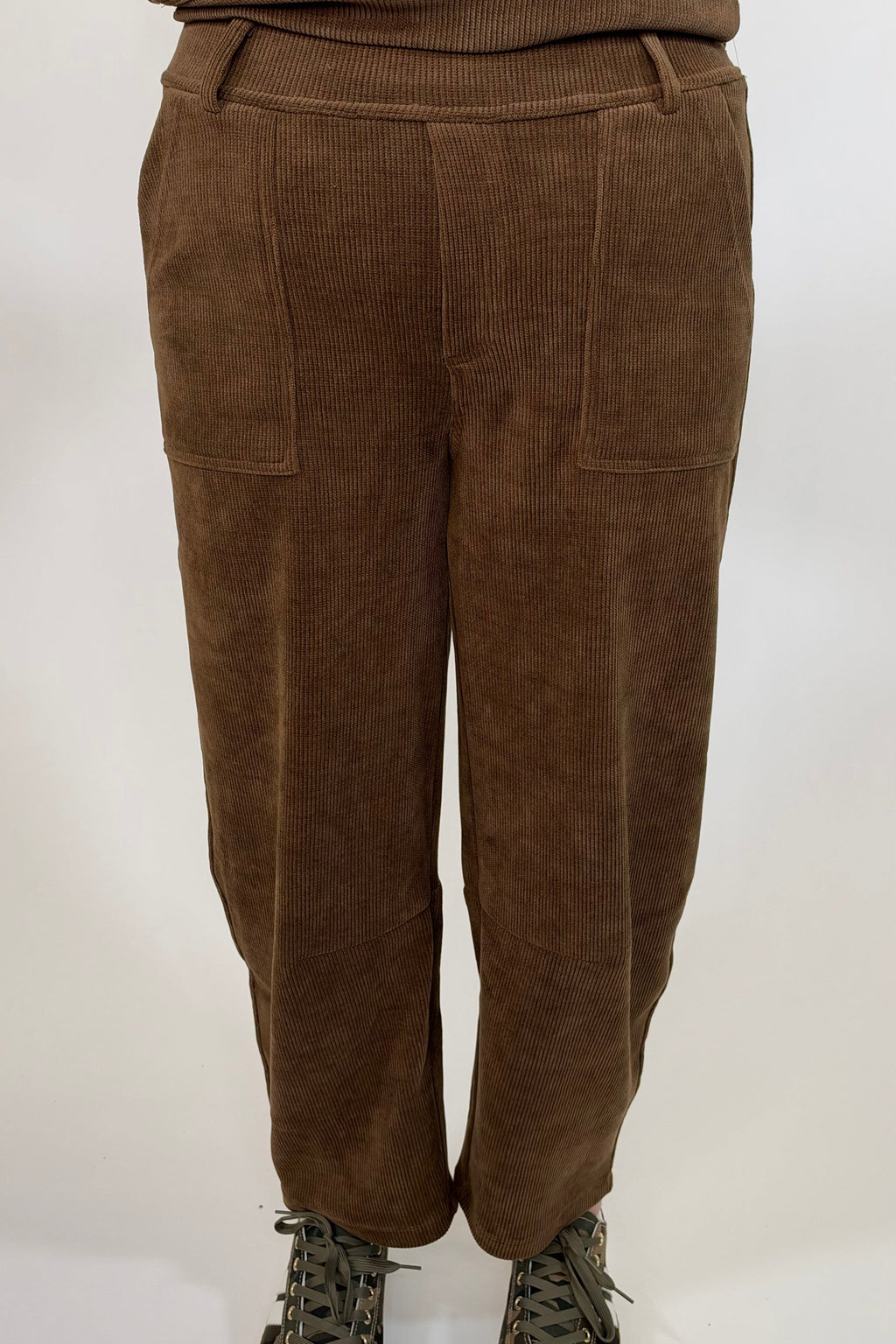 Courduroy Barrel Pants BOTTOMS:~~Unassigned~~ YELETE 