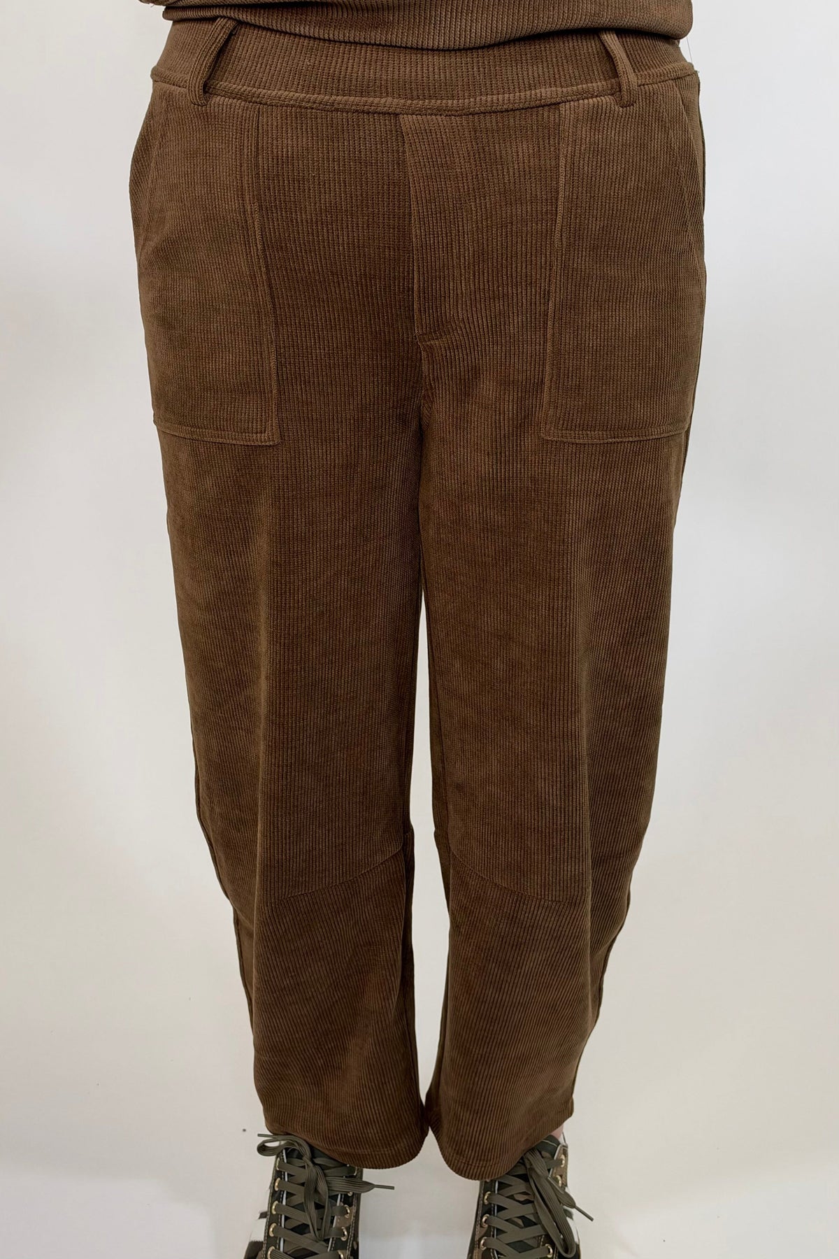 Courduroy Barrel Pants BOTTOMS:~~Unassigned~~ YELETE 
