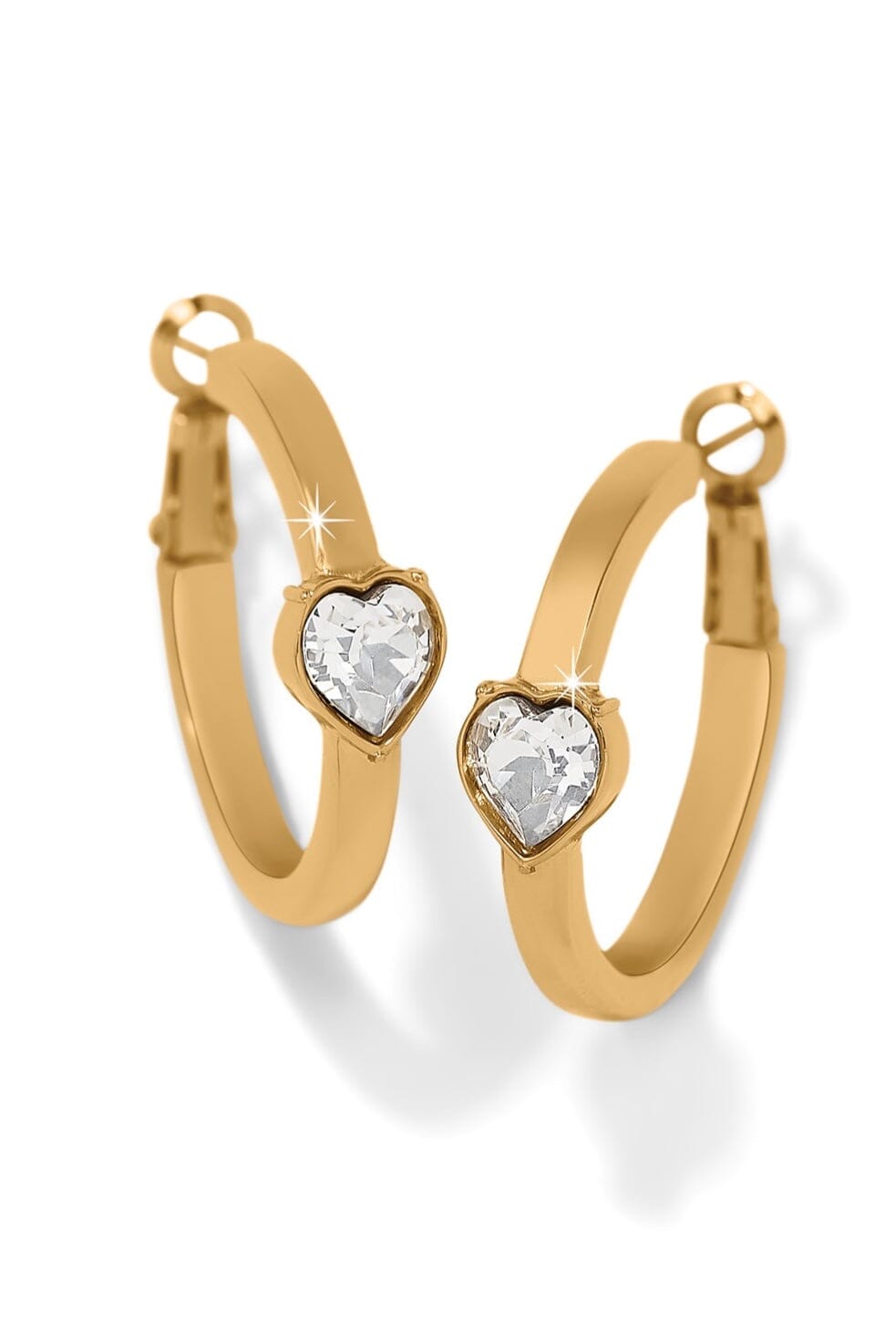 Mystery Of Love Heart Hoop Earrings BJEWELRY LEEGIN-BRIGHTON 