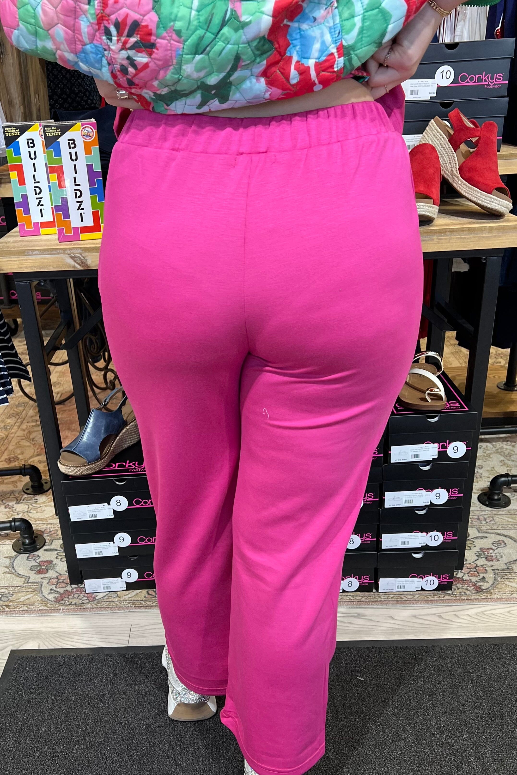 Pull On Pant w/Pockets BOTTOMS CREATION 