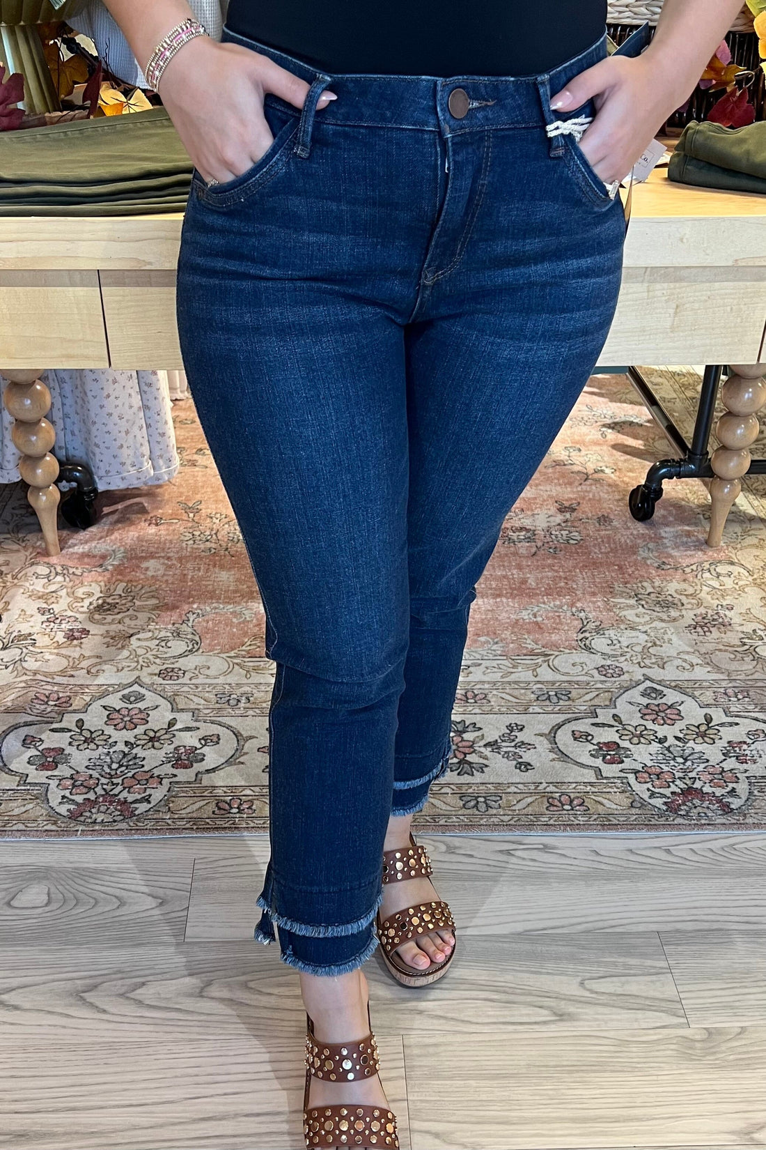 26.5/16" Ab Solution Kick Flare JEANS DEMOCRACY