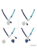 Token Charm Lapis Turquoise Necklace BJEWELRY Brighton Collectables 