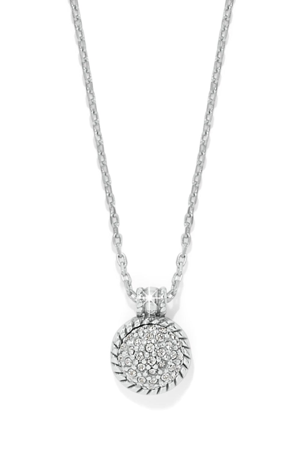 Illumina Celeste Silver Dome Necklace BJEWELRY Brighton Collectables 