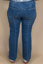 Ab Solution Skyrise Barely Boot JEANS DEMOCRACY 