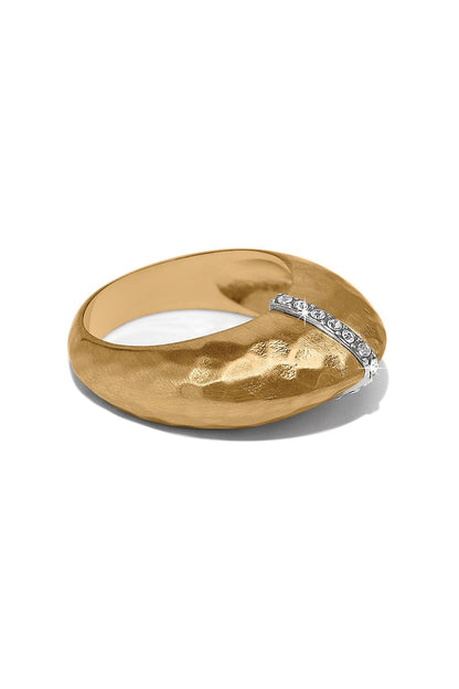 Meridian Geo Domed Gold Ring BRING Brighton Collectables 