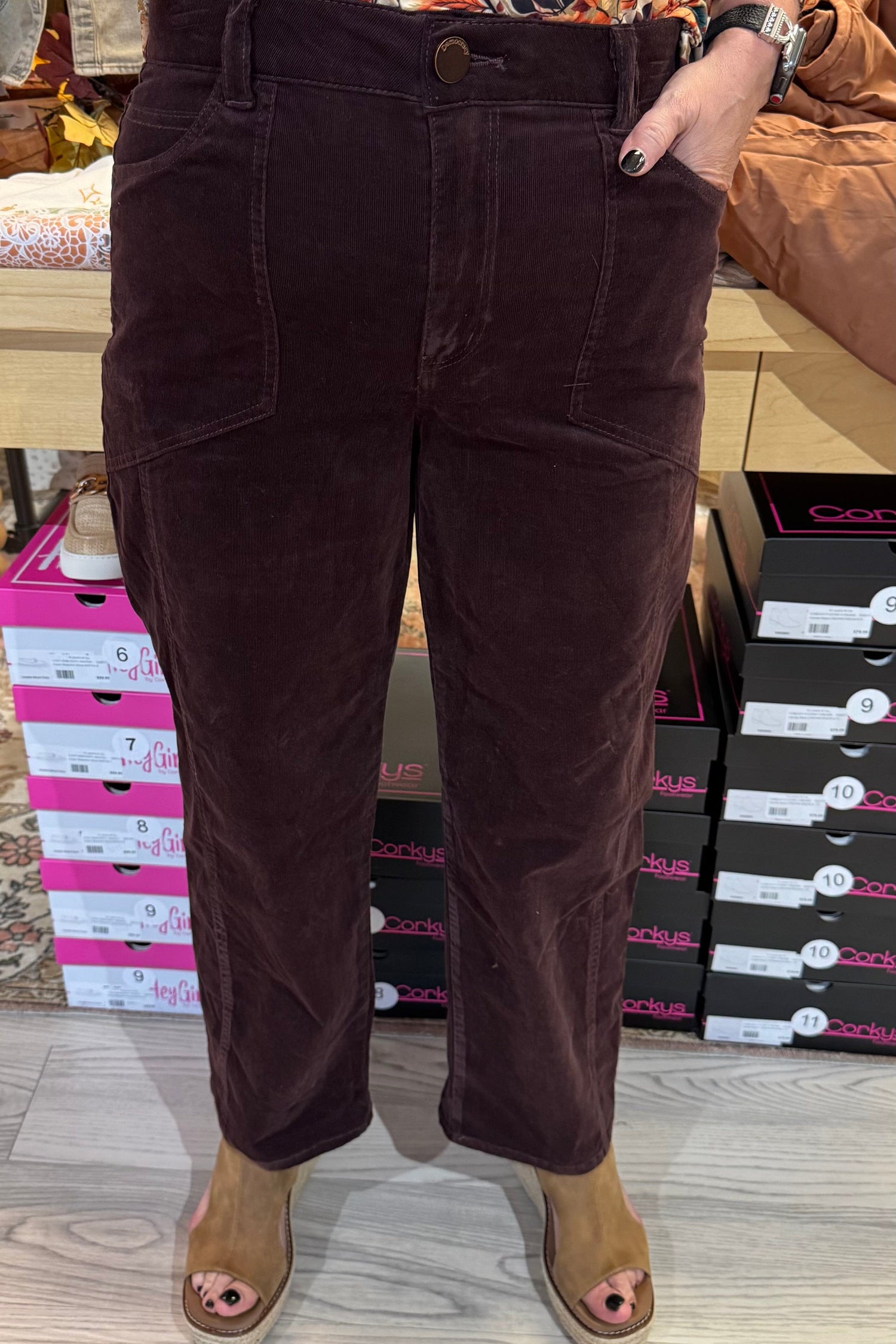 Ab Solution Skyrise Relaxed Straight Leg BOTTOMS DEMOCRACY 
