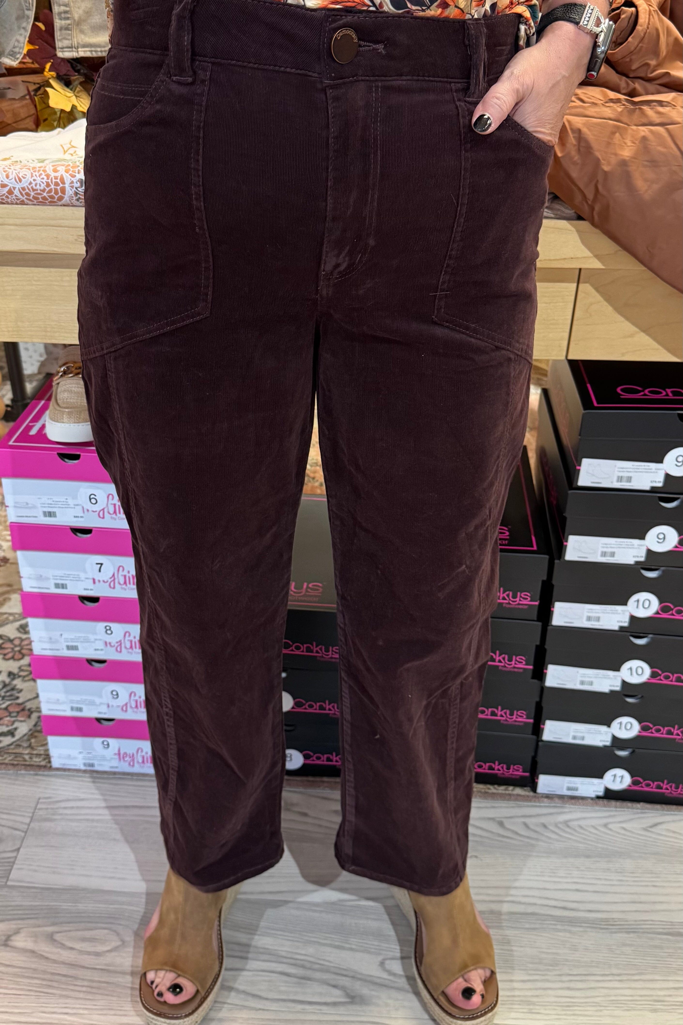 Ab Solution Skyrise Relaxed Straight Leg BOTTOMS DEMOCRACY 