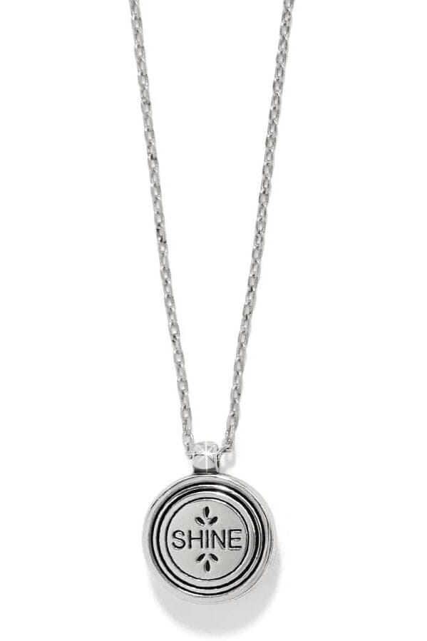 Mosaic Round Two Tone Mini Necklace BJEWELRY Brighton Collectables 