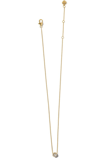 Illumina Gold Solitaire Necklace BJEWELRY Brighton Collectables 