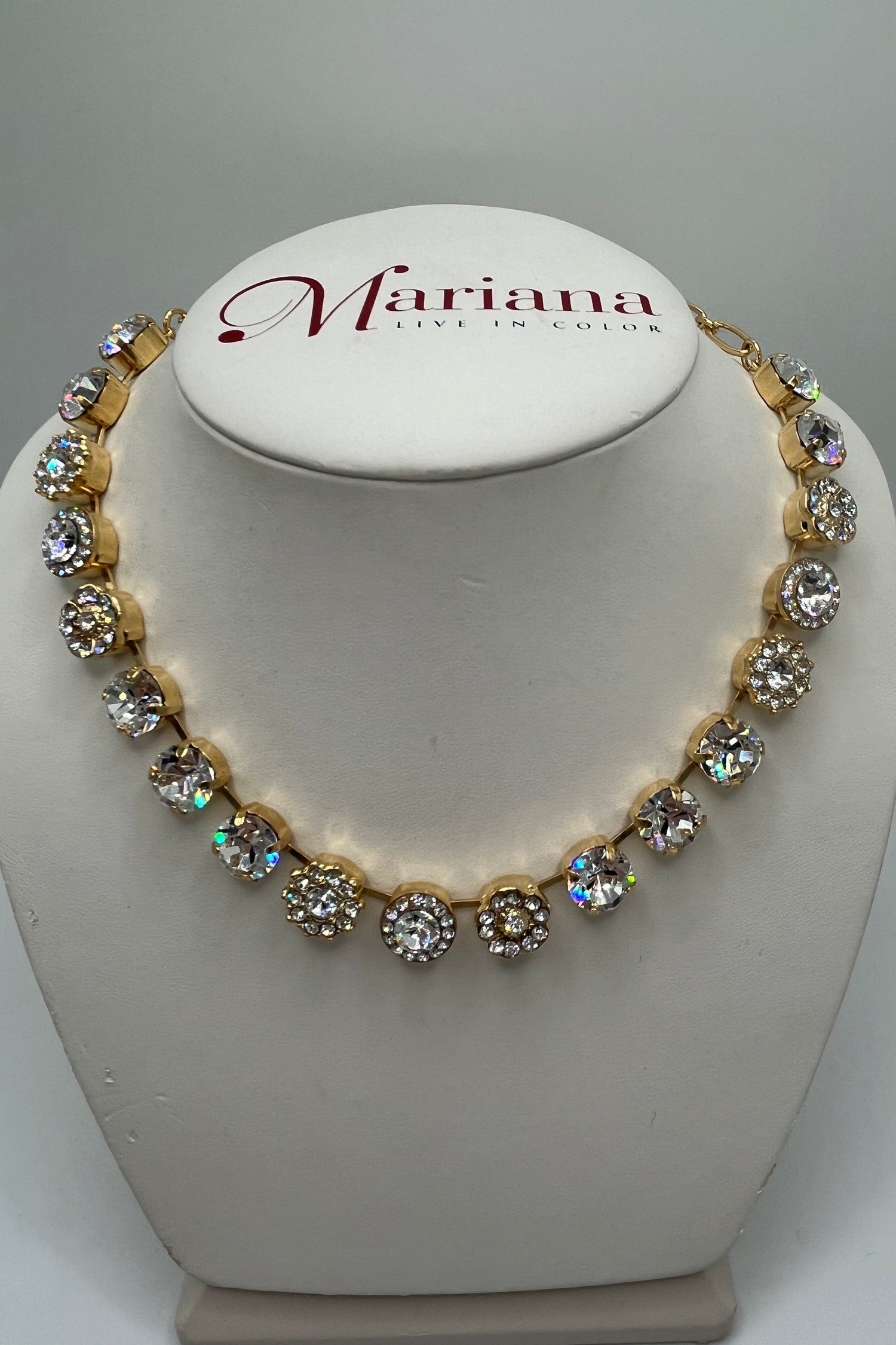 Large Rosette Necklace- &quot;On A Clear Day&quot; BETTERBRANDJEWELRY Mariana 