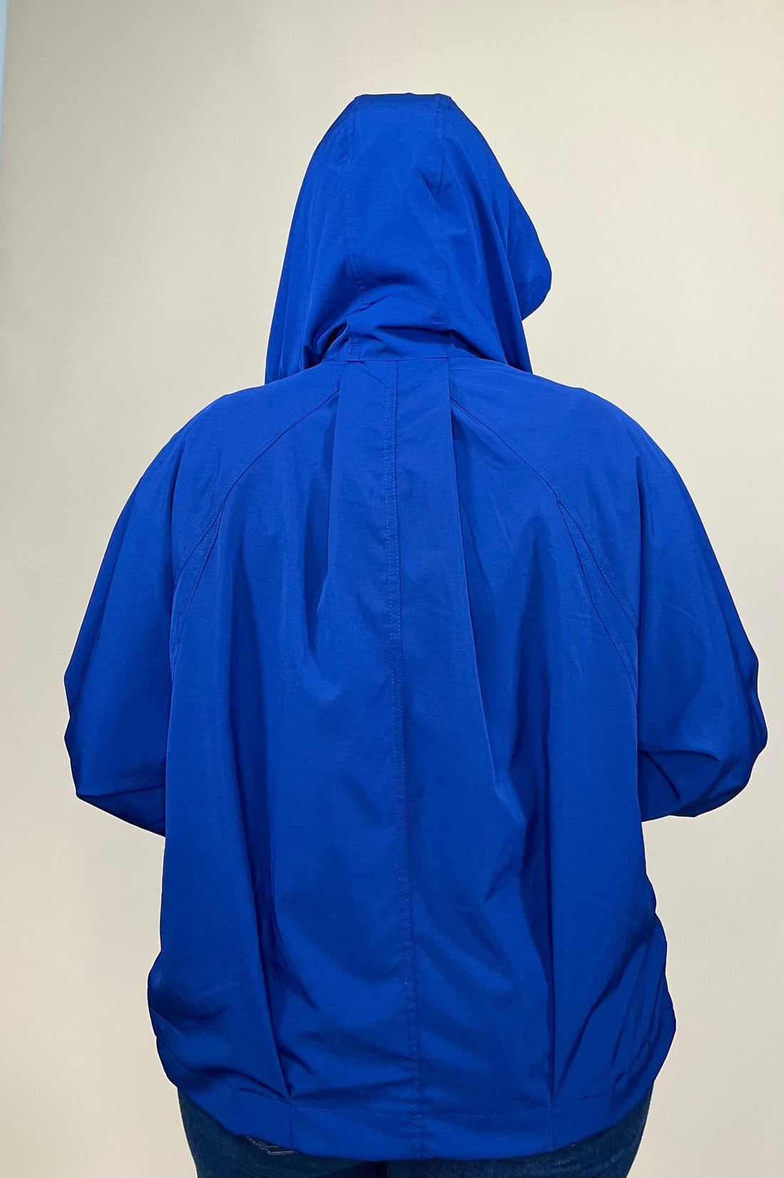 Zip Up Wind Breaker w/Hood &amp; Pockets JACKET DEAR SCARLETT 