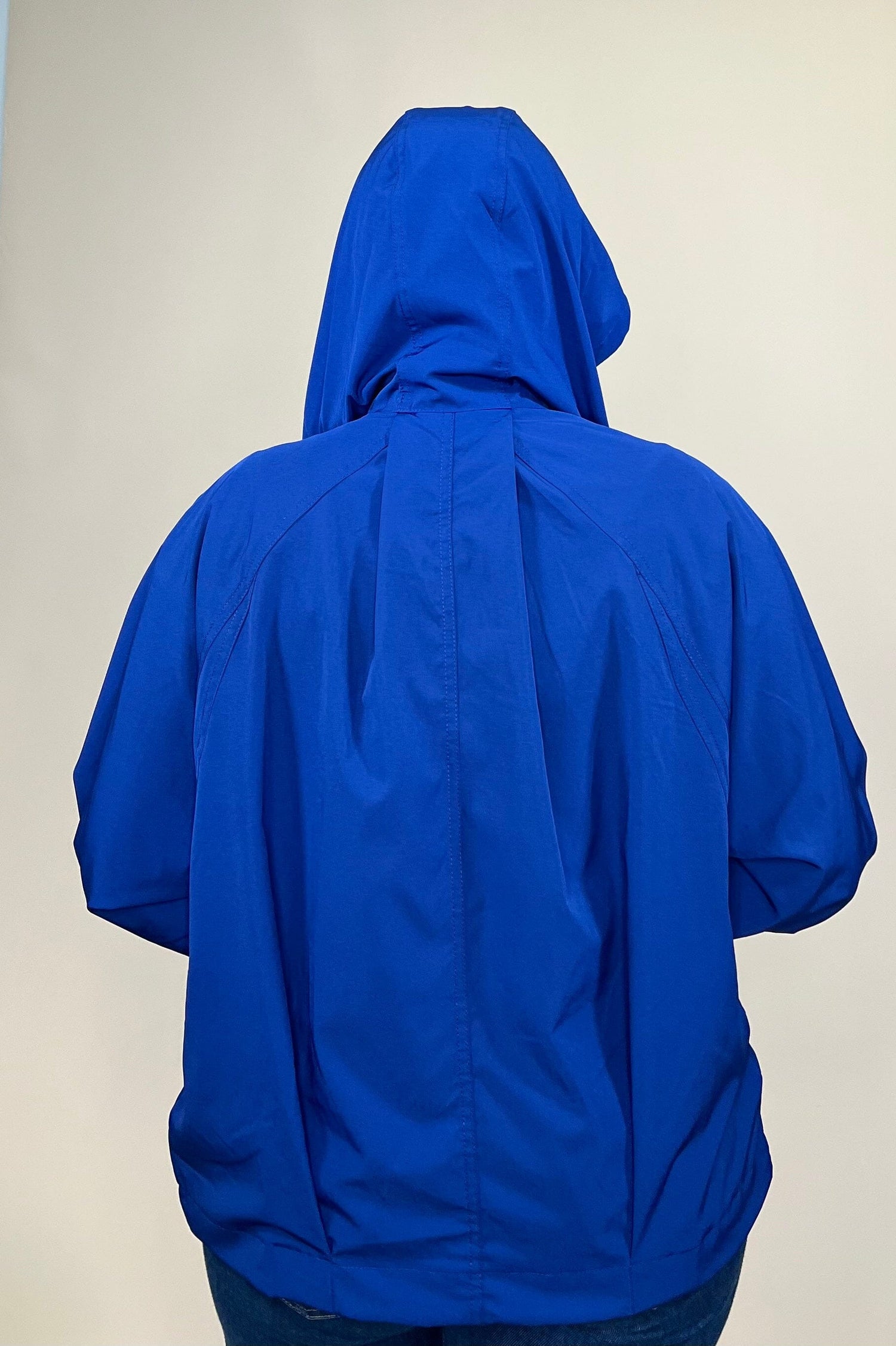 Zip Up Wind Breaker w/Hood &amp; Pockets JACKET DEAR SCARLETT 