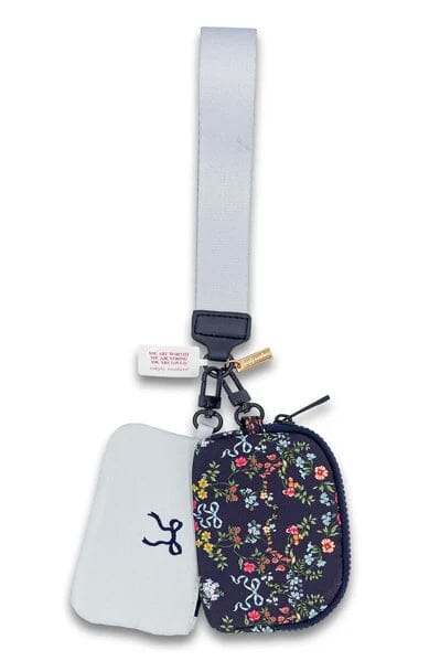 2 pc Coin Wristlet GIFT/OTHER SIMPLY SOUTHERN BLUEBOW 