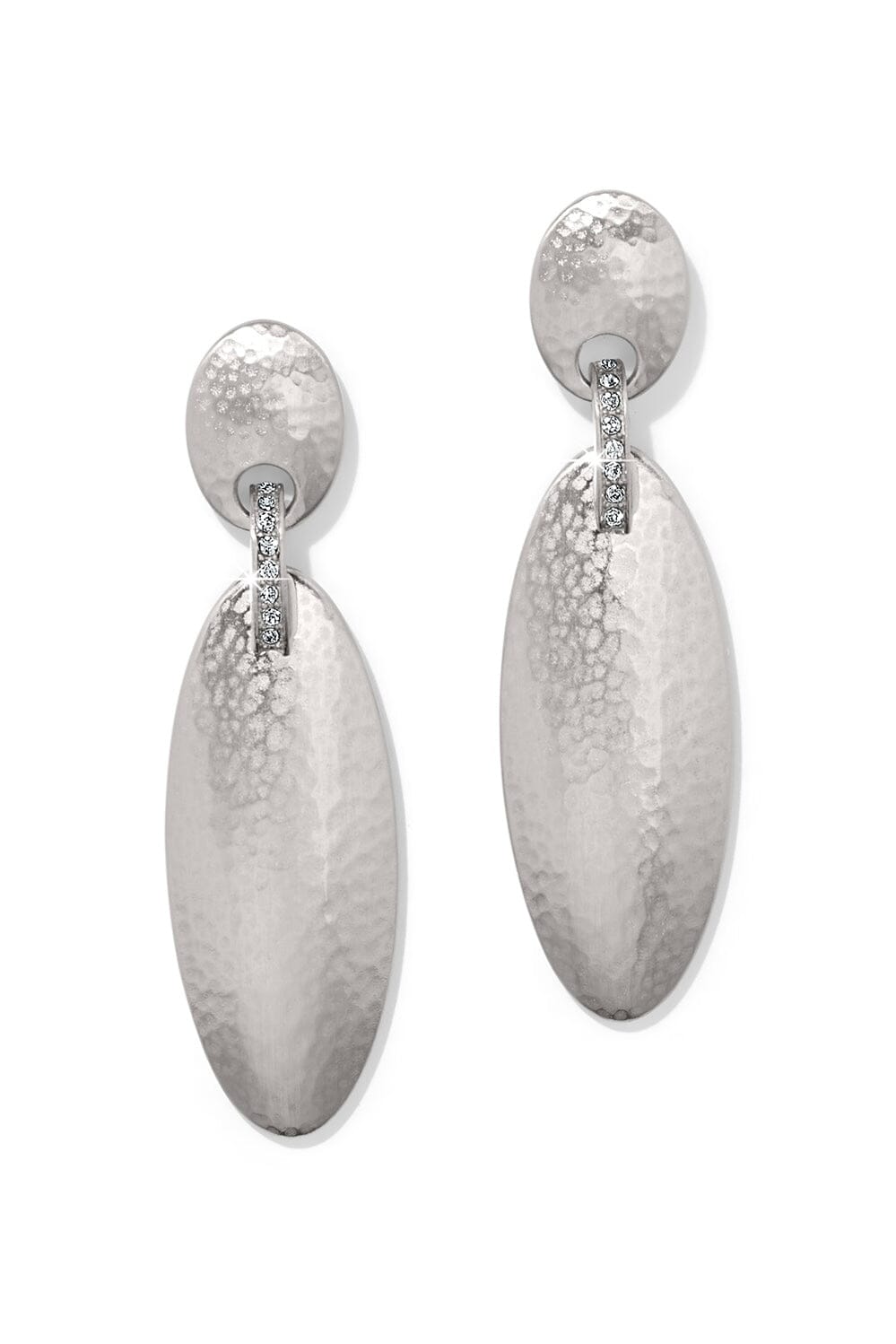 Meridian Orbit Oval Post Drop Earrings BJEWELRY Brighton Collectables 