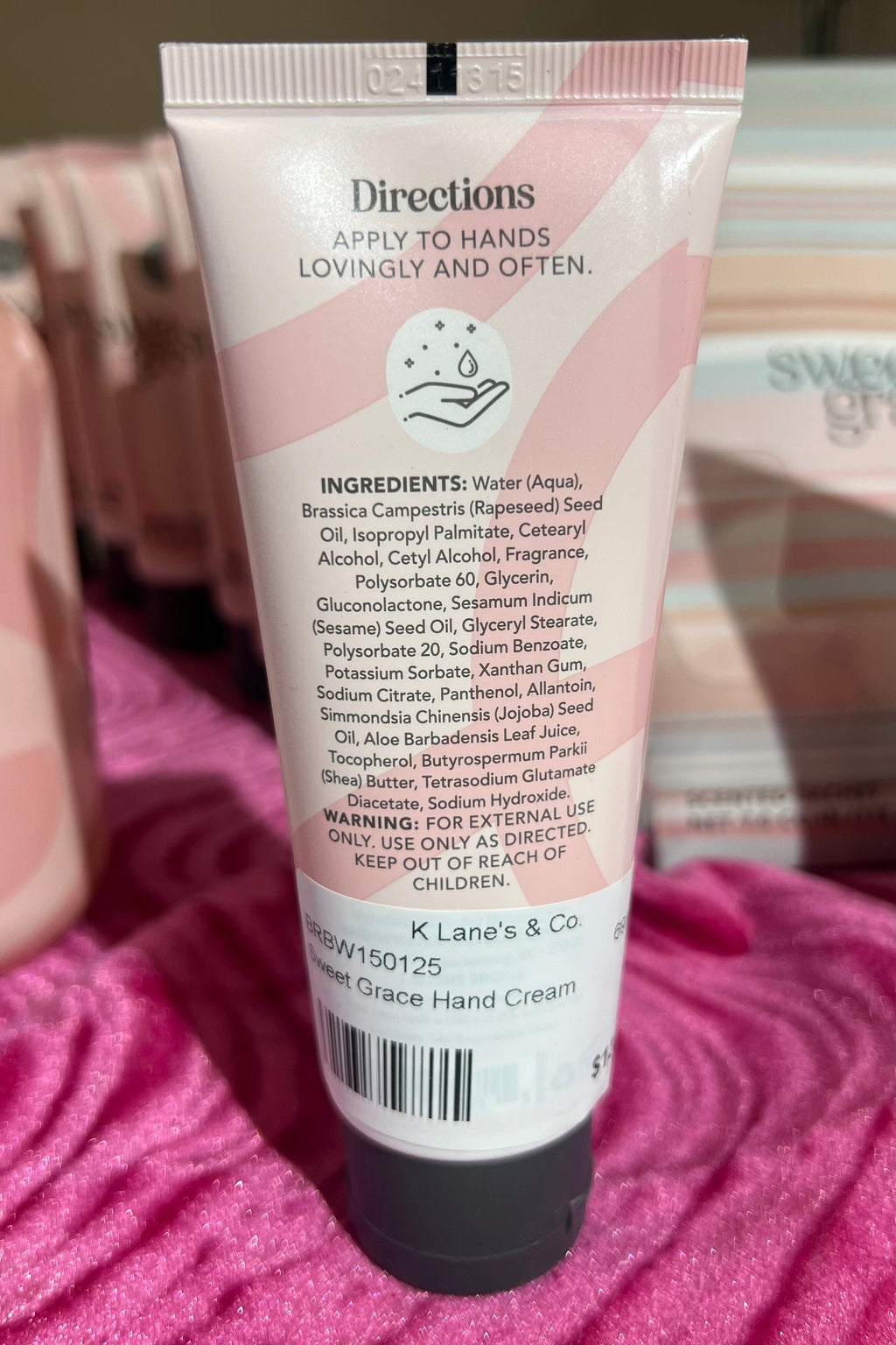 Sweet Grace Hand Cream GIFT/OTHER BRIDGEWATER 