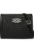 Black Interlok Braid Findley Organizer Bag BHANDBAGS Brighton Collectables 