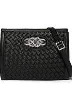 Black Interlok Braid Findley Organizer Bag BHANDBAGS Brighton Collectables 