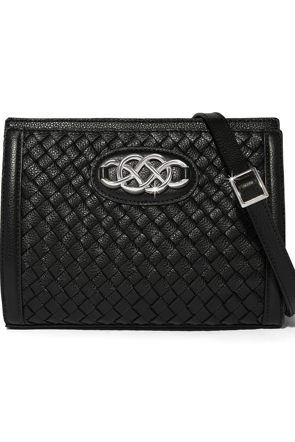 Black Interlok Braid Findley Organizer Bag BHANDBAGS Brighton Collectables 