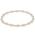 Classic Sincerity Pattern 4mm Bead Bracelet-Pearl JEWELRY ENEWTON 