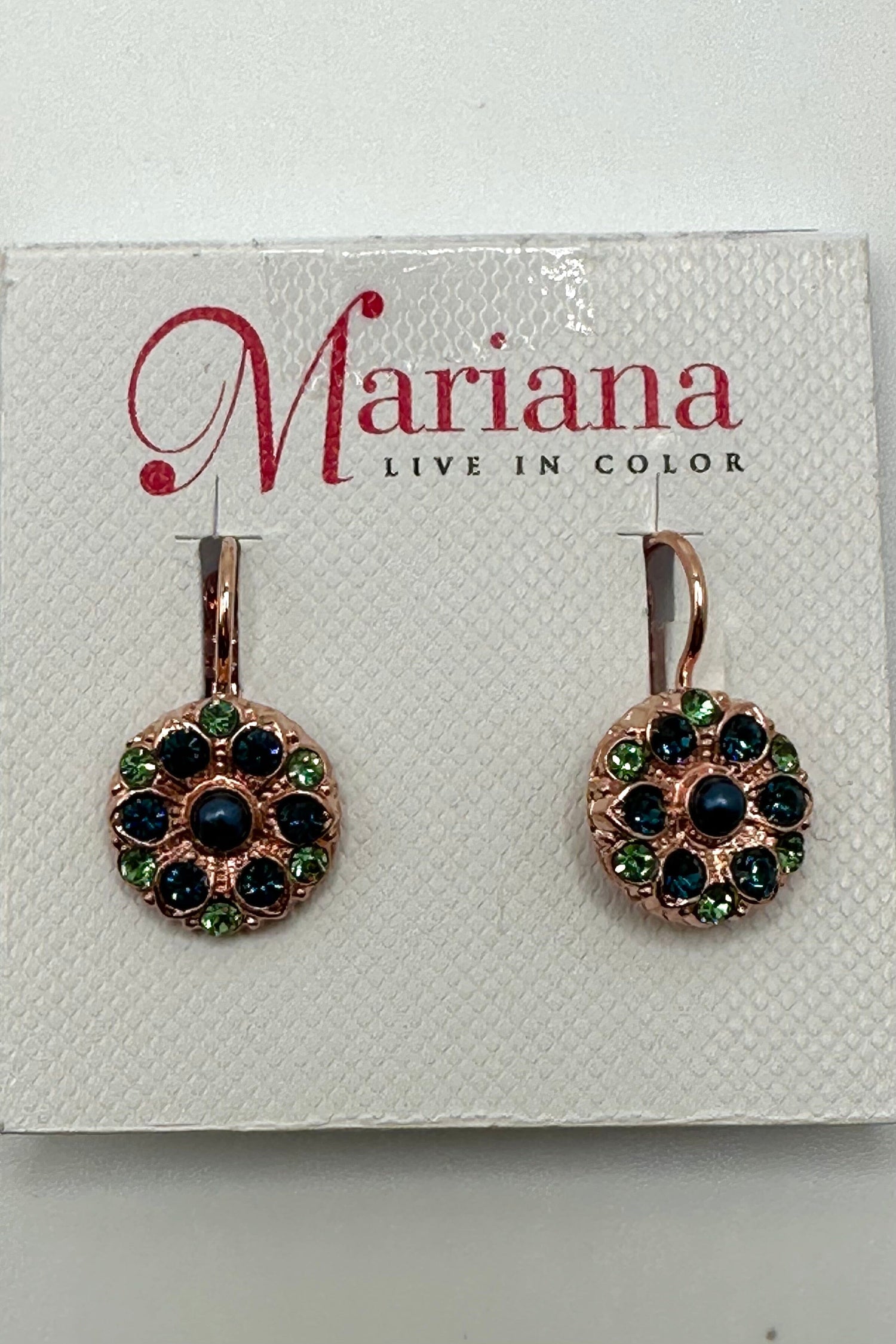 Medium Guardian Angel Earrings in "Chamomile" - Rose Gold BETTERBRANDJEWELRY MICHALSMARIANA 