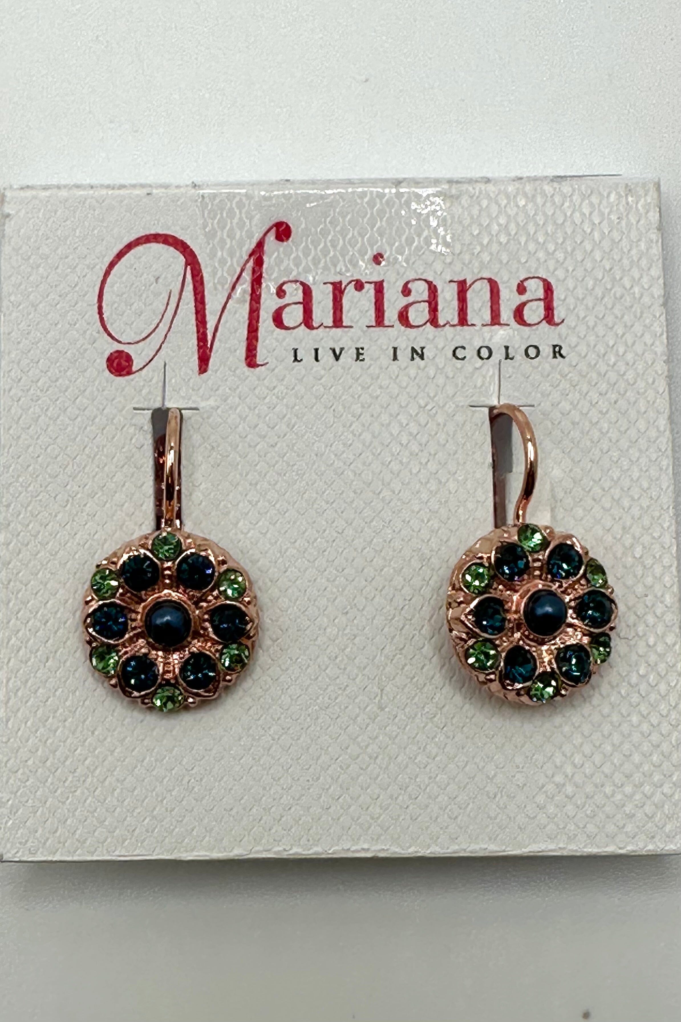 Medium Guardian Angel Earrings in "Chamomile" - Rose Gold BETTERBRANDJEWELRY MICHALSMARIANA 