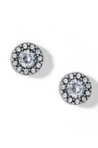 Illumina Silver Solitaire Post Earrings BJEWELRY Brighton Collectables 