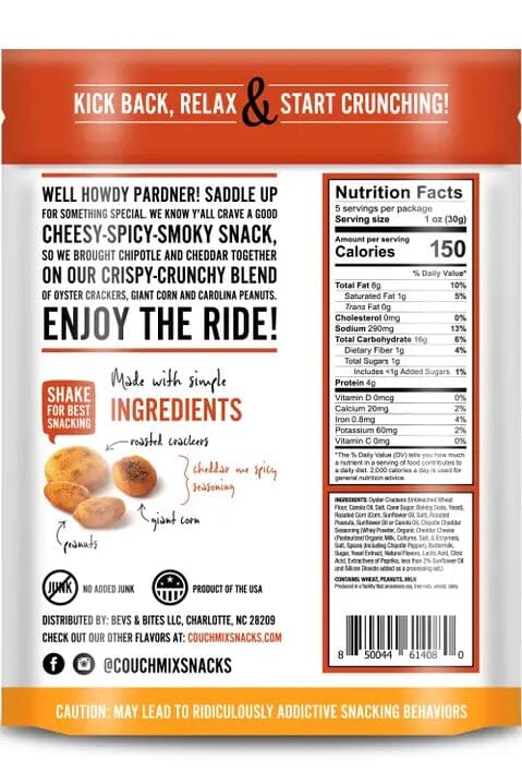 Couch Mix - Chipotle Cheddar 2.75oz GIFT/OTHER PORTICO COLLECTION 