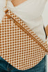 Westlyn Diagonal Woven Bum Bag-Two Tone Brown HANDBAGS PRETTY SIMPLE 