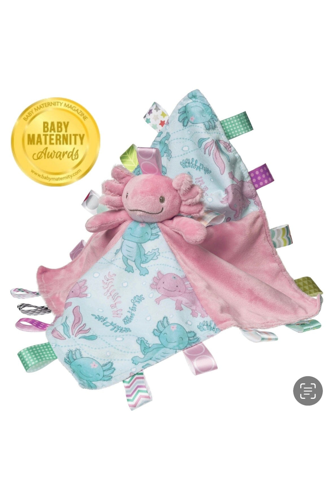 Lizzy Axolotl Taggie Blanket GIFT/OTHER MARY MEYER