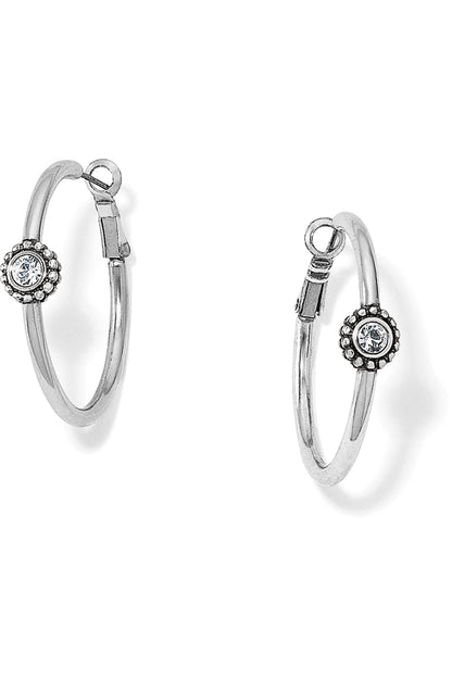 Twinkle Medium Hoop Post Earrings BJEWELRY Brighton Collectables 