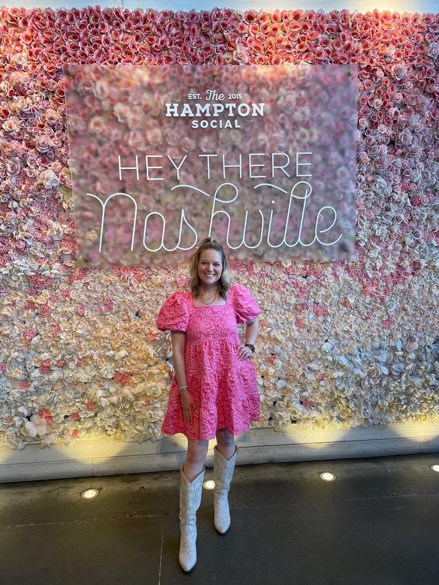 Short Puff Sleeve Textured Dress DRESS SOUTHERN GRACE 