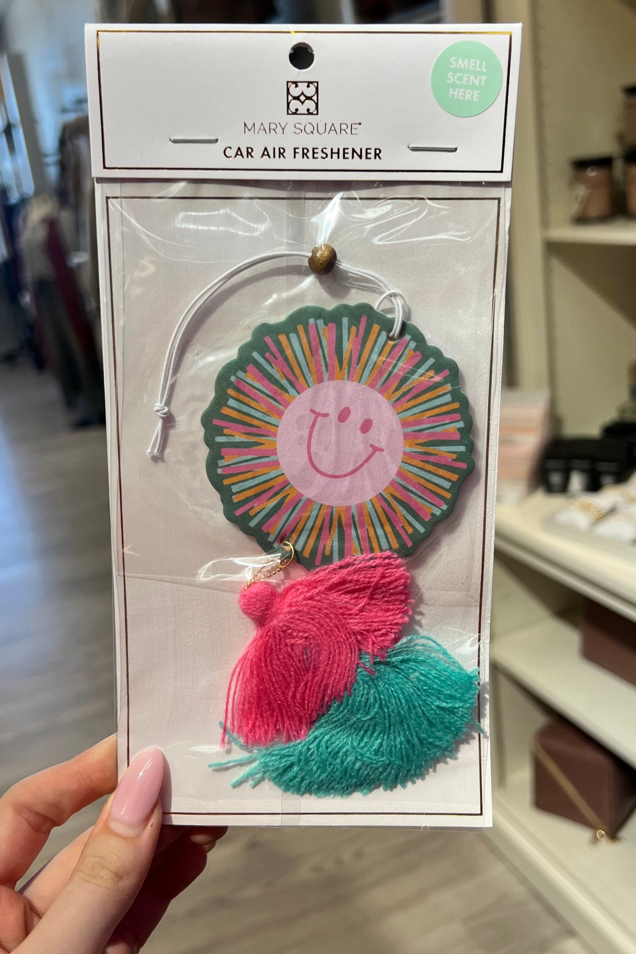 Car Decorative Air Freshener GIFT/OTHER MARYSQUARE SMILEYFACE SEAMINERALS 
