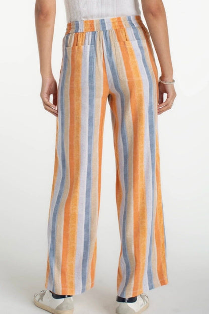 Pull On Drawsting Striped Pant BOTTOMS LIVERPOOL 
