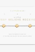 Pray Believe Receive Bracelet JEWELRY A LITTLES & CO 