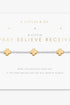 Pray Believe Receive Bracelet JEWELRY A LITTLES & CO 