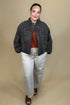 Zip Up Jacket w/ Bubble Hem JACKET:~~Unassigned~~ DEMOCRACY 