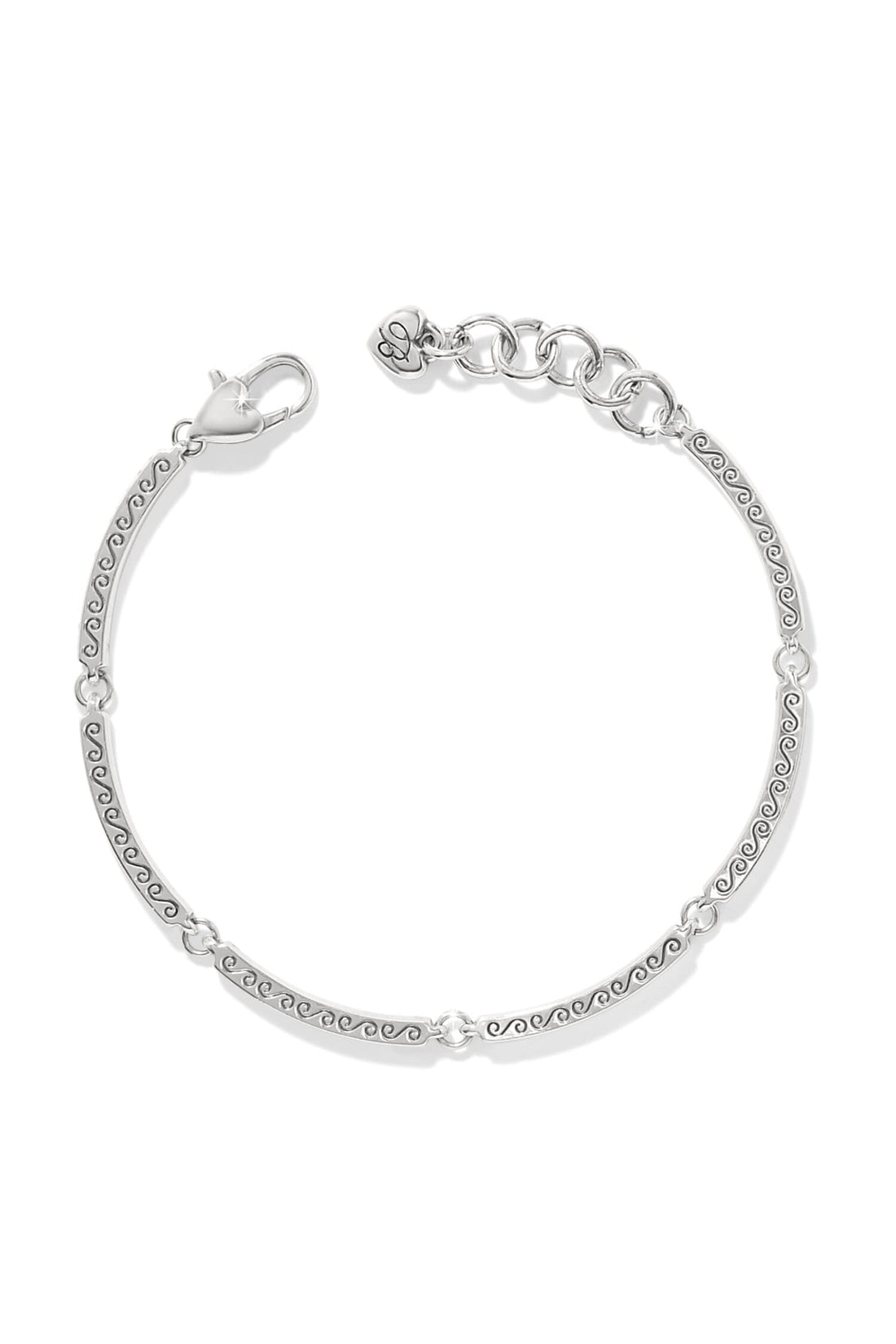 Meridian Geo Bar Silver Bracelet BJEWELRY Brighton Collectables