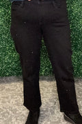 Kennedy Stright Leg Jeans w/Rhinestones BOTTOMS LIVERPOOL 
