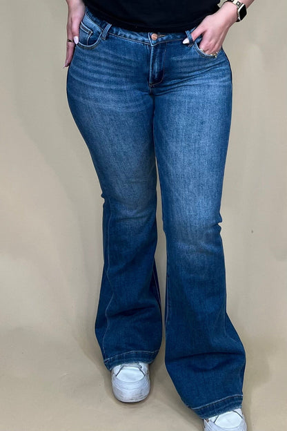 Low Rise Flare Jean JEANS RISEN 