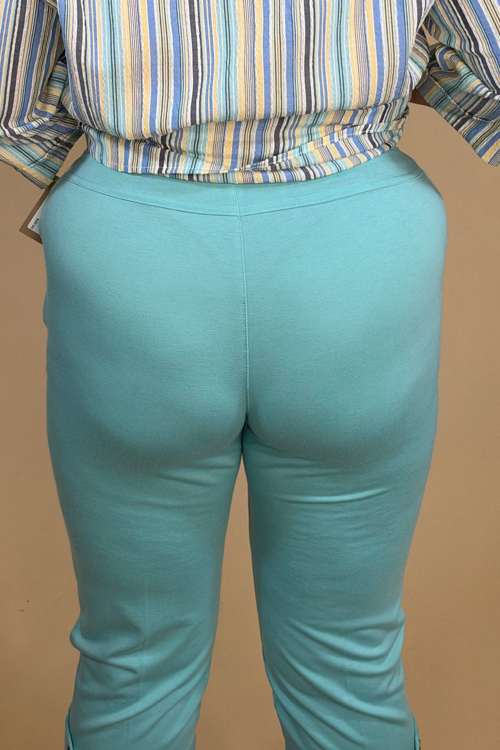 Pull On Cropped Pant w/Pockets BOTTOMS SOUTHERN LADY 