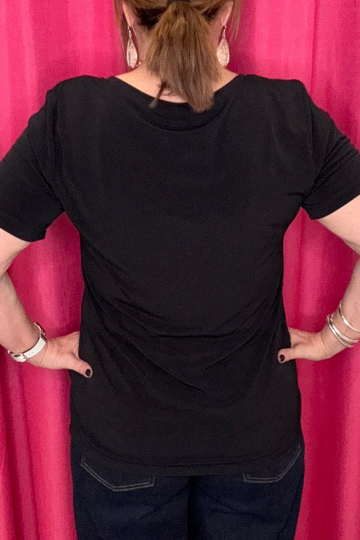 Brinley Basic Short Sleeve Tee MISSY BASIC KNIT SOUTHERN LADY 