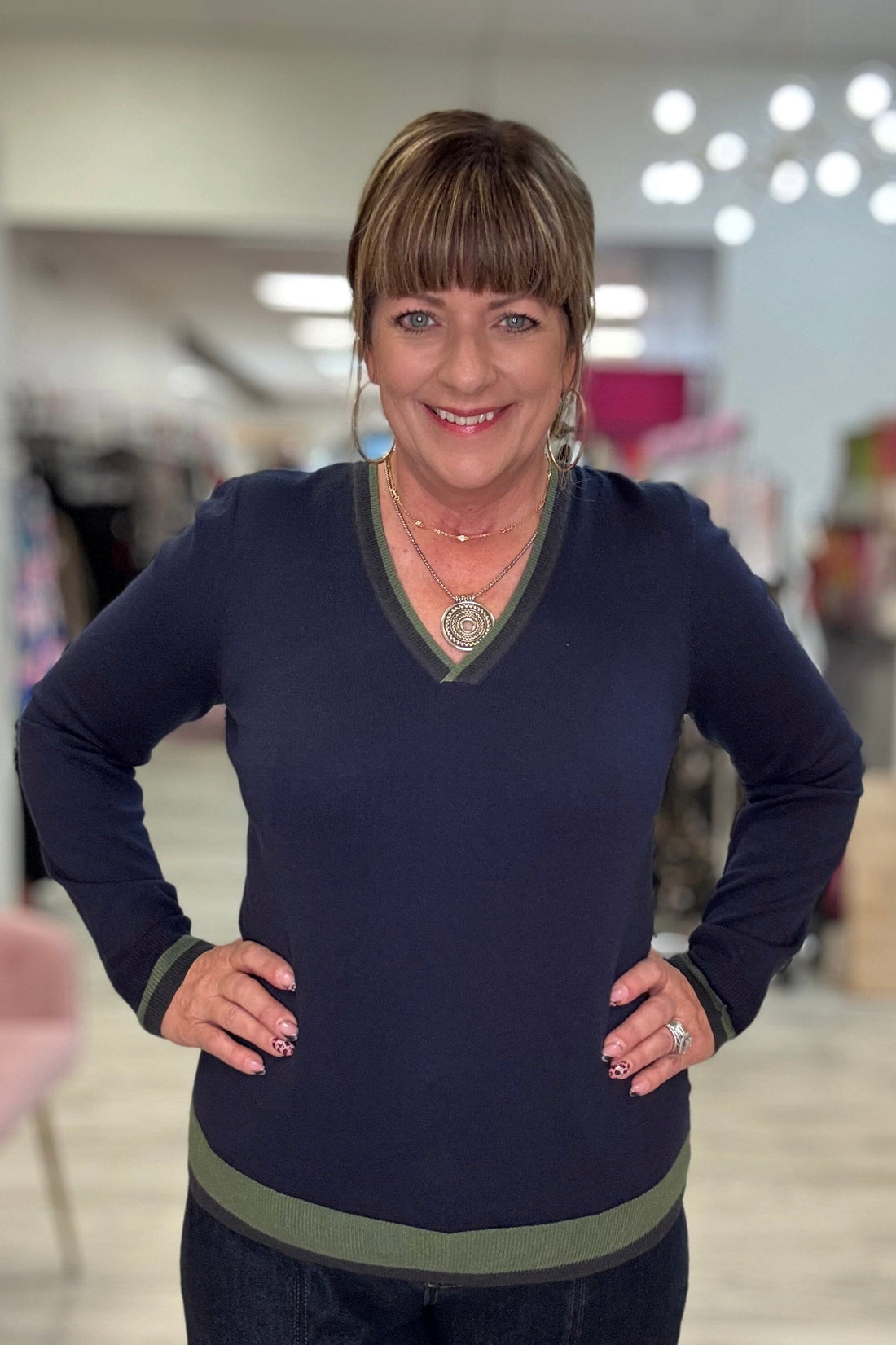 Colorblock Sweater MISSY TOP SPECIAL LIVERPOOL