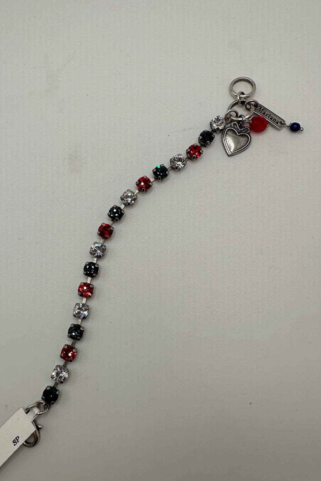 Petite Everyday Bracelet in "Americana" Silver Plated BETTERBRANDJEWELRY MICHALSMARIANA 