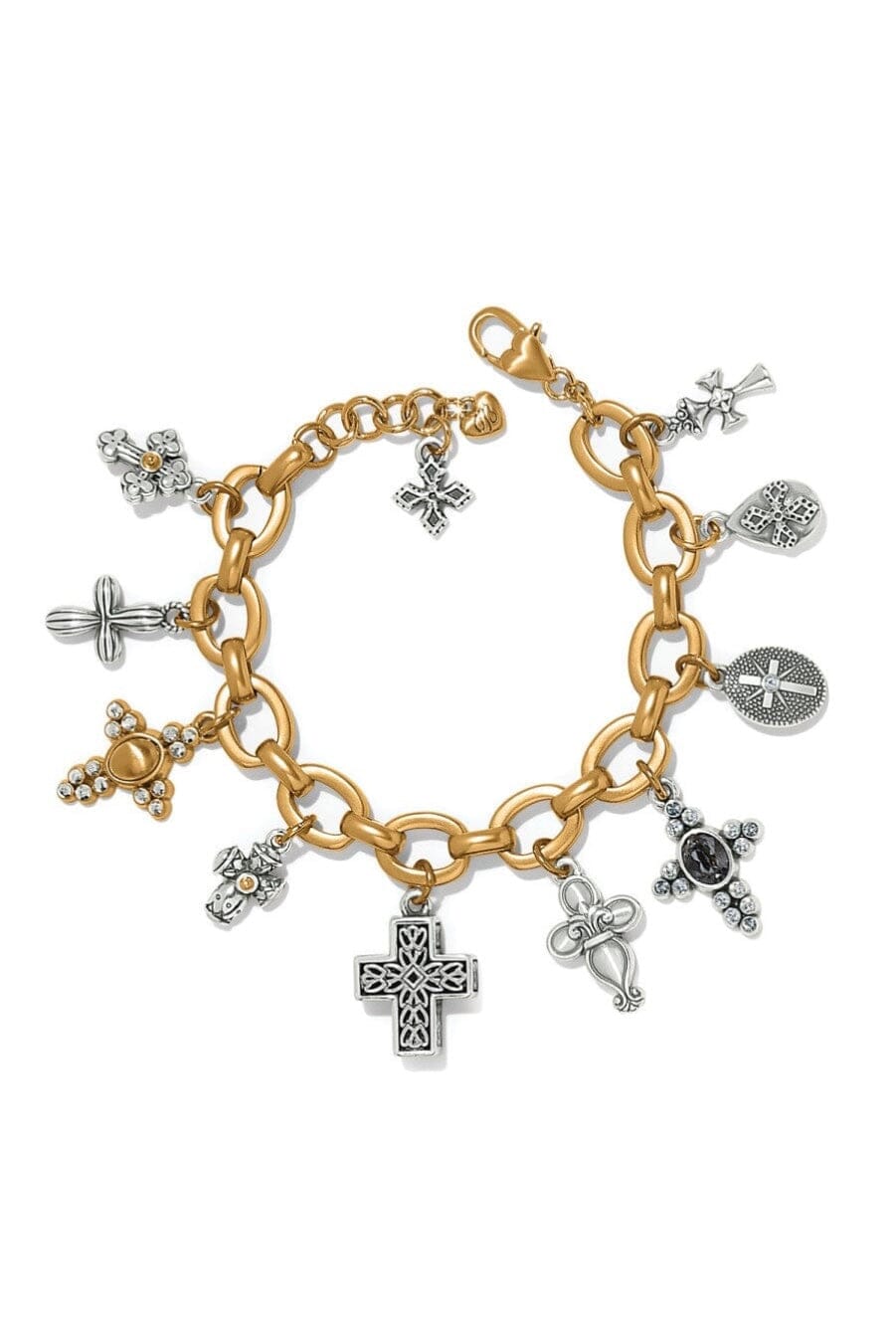 Heavenly Cross Charm Bracelet BJEWELRY Brighton Collectables 