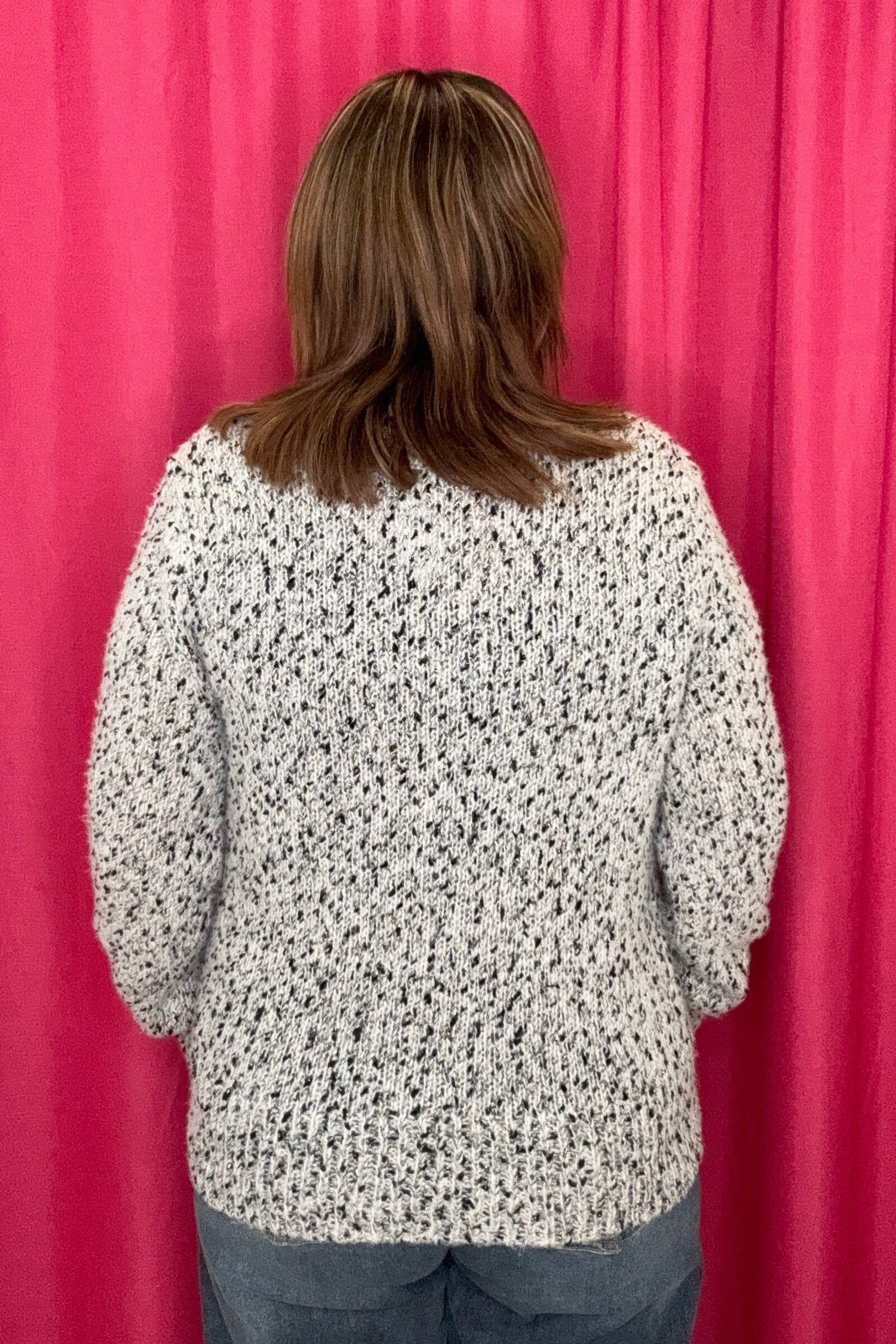 Long Sleeve Mock Neck Sweater SWEATER TRIBAL 