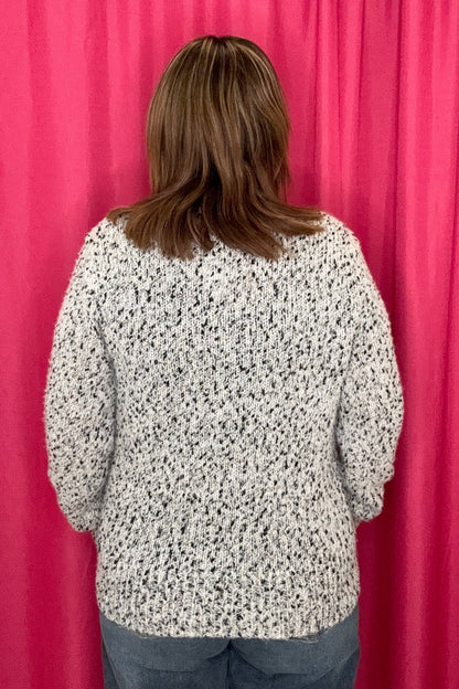 Long Sleeve Mock Neck Sweater SWEATER TRIBAL 