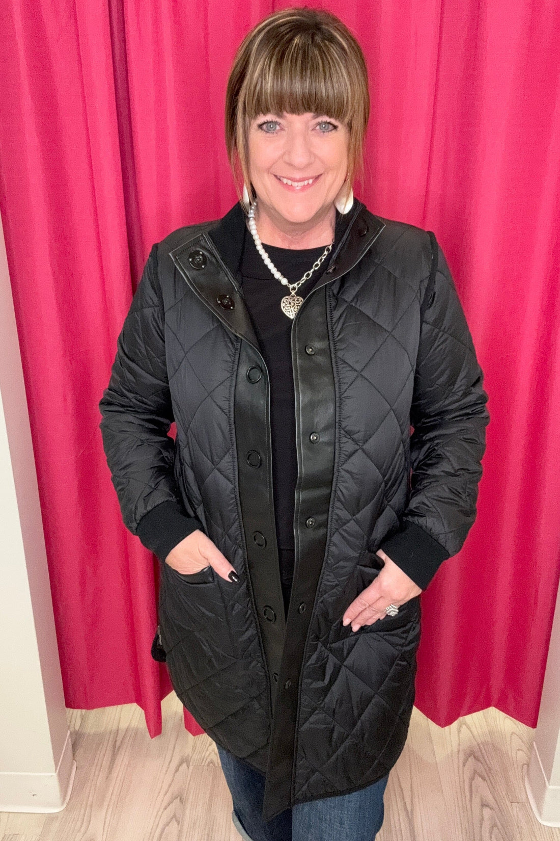 Reversible Long Puffer Jacket JACKET CHARLIEB 