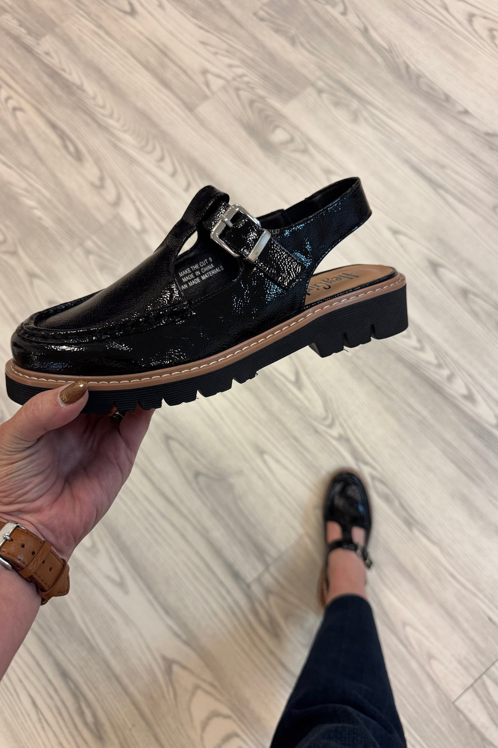 Make The Cut Black SHOES:~~Unassigned~~ CORKYS 