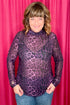 Sideline Spirit Mesh Top MISSY BASIC KNIT STERLINGKREEK PPL XS 