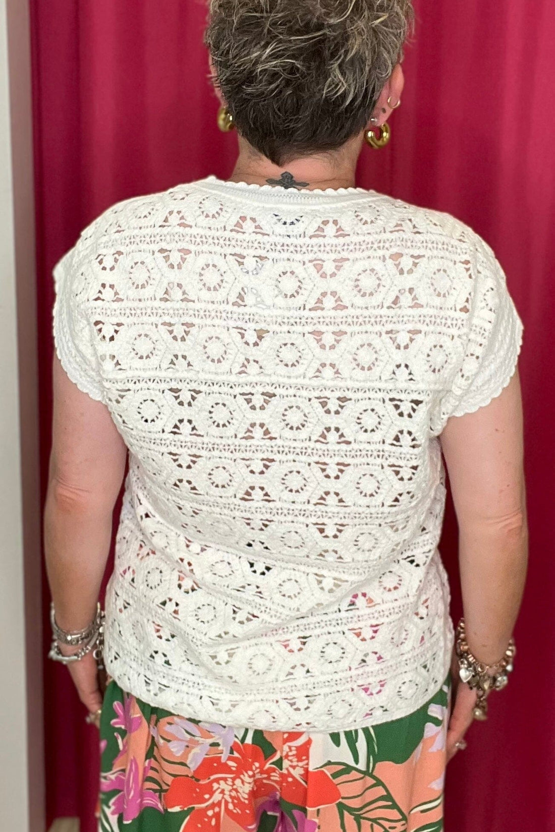 Round Neck Pocket Front Top MISSY TOP SPECIAL DEMOCRACY 